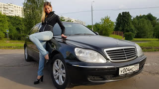 Выбор есть. Тест драйв от Лисы - Авто за 400. Старый ПРЕМИУМ Мерседес S-classe S-Класс 220 или Лада Калина?