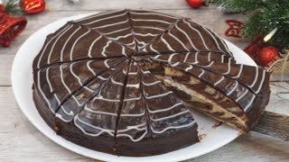 Домашний  вкусный Торт "Зебра праздничная"! Не зря он популярен ещё с советских времён!