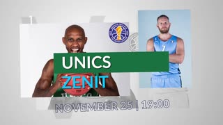 25/11/19 | Анонс Матча недели: УНИКС - Зенит