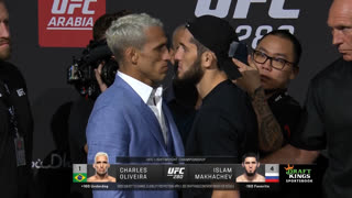 Все битвы взглядов с пресс-конференции перед UFC 280